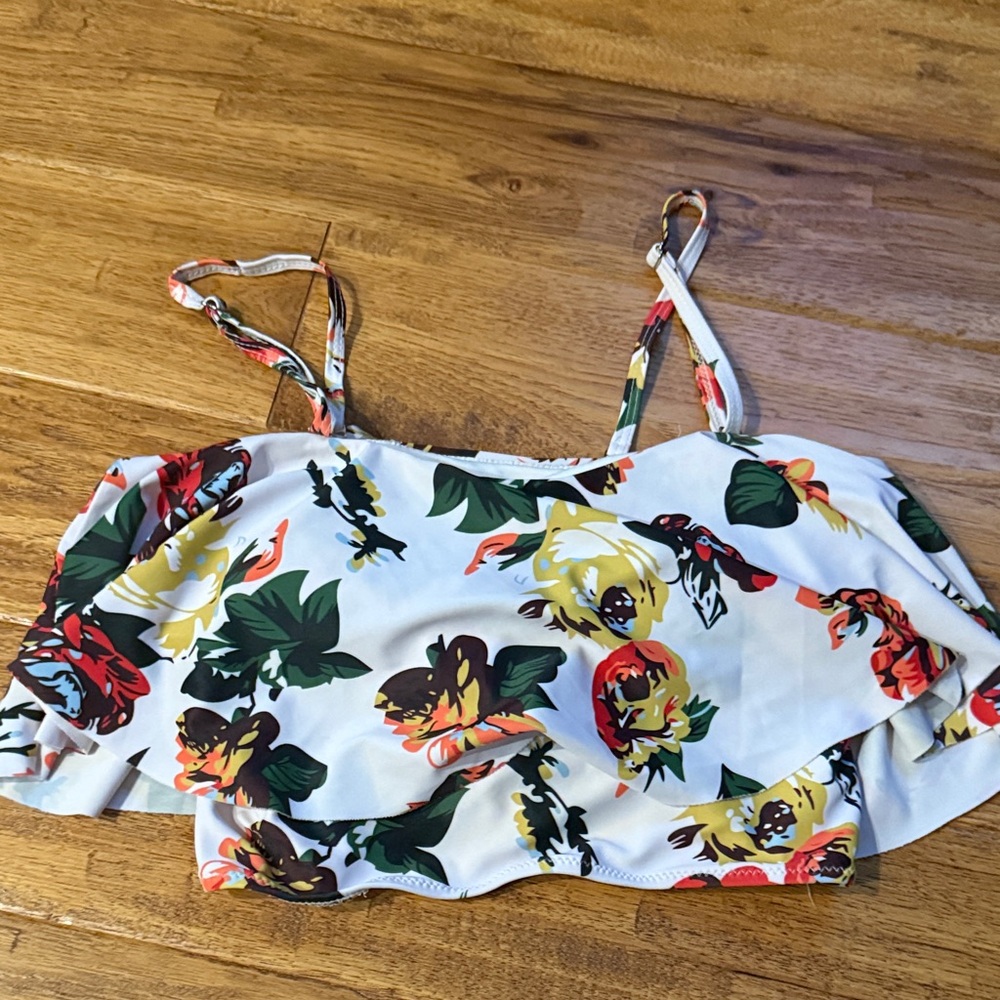 Floral Women's Bikini Top